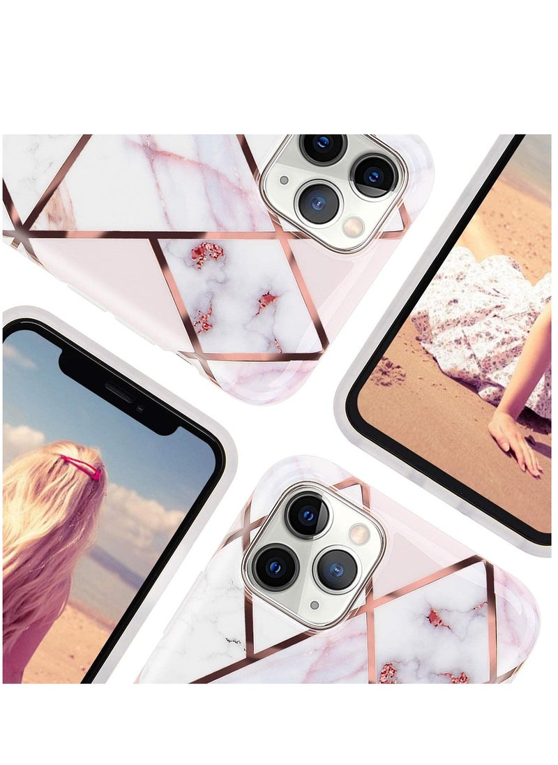 SYOSI - iPhone 11 Pro Case Marble, Slim Shiny Glitter Bling Flexible Soft TPU Case Shockproof Protective Case Cover for iPhone 11 pro 5.8 inch - Image 1