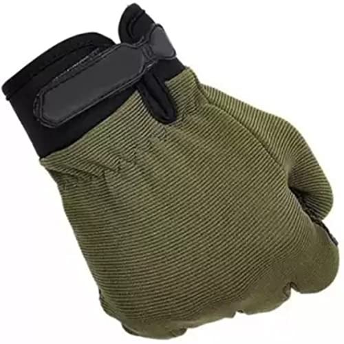 ZaySoo Cool Biker Motocross Stretchable Gloves Riding Gloves (Green) - Image 1