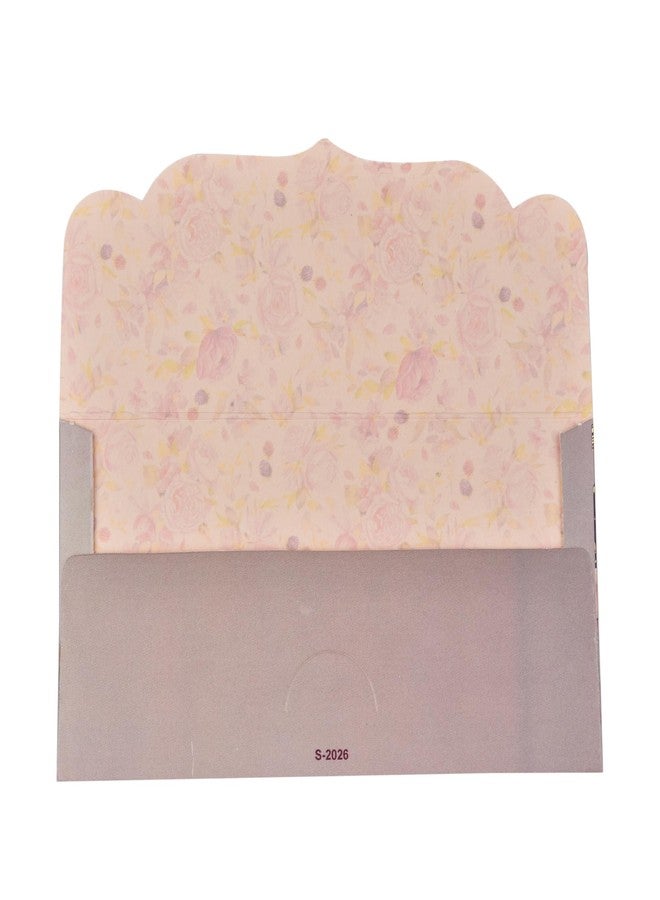 Fonsie purple pack of 10pcs cash envelopes for gifting money on wedding gift, baby shower gift, shagun, family gatherings with name space. - Image 4