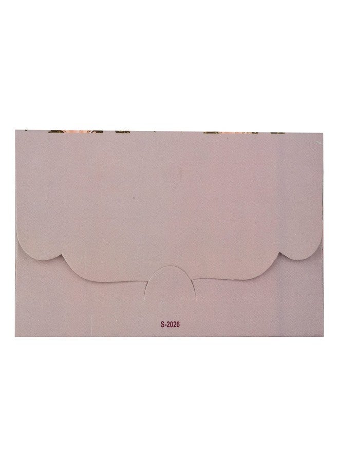 Fonsie purple pack of 10pcs cash envelopes for gifting money on wedding gift, baby shower gift, shagun, family gatherings with name space. - Image 3