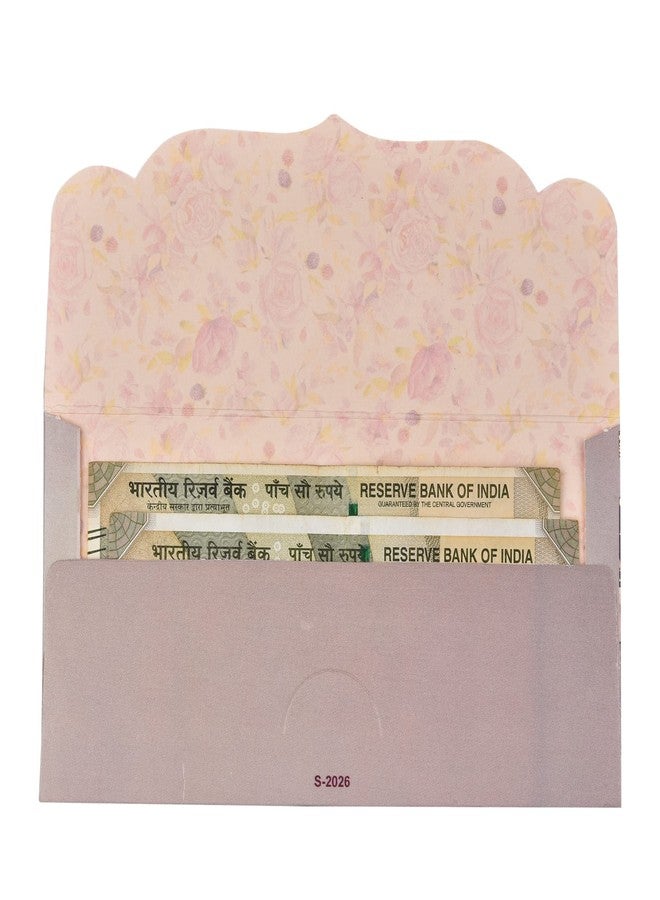 Fonsie purple pack of 10pcs cash envelopes for gifting money on wedding gift, baby shower gift, shagun, family gatherings with name space. - Image 5