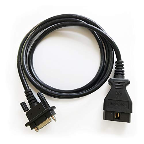 ETECH كابل تشخيص VCMII VCM2 OBD2 الرئيسي DLC كابل اختبار F-00K-108-663 F00K108663 بديل لرقم الجزء 164-R9801 يعمل مع فورد VCMII VCM2 - Image 1