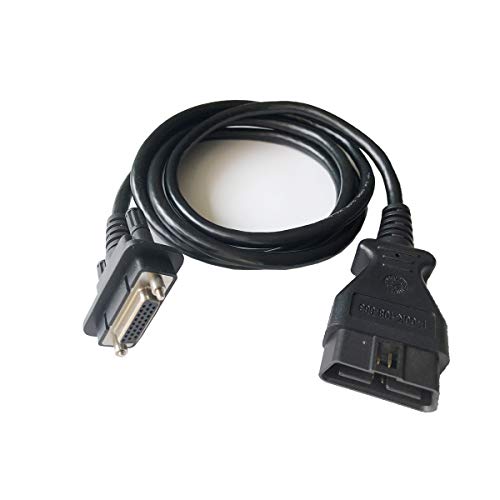 ETECH كابل تشخيص VCMII VCM2 OBD2 الرئيسي DLC كابل اختبار F-00K-108-663 F00K108663 بديل لرقم الجزء 164-R9801 يعمل مع فورد VCMII VCM2 - Image 2