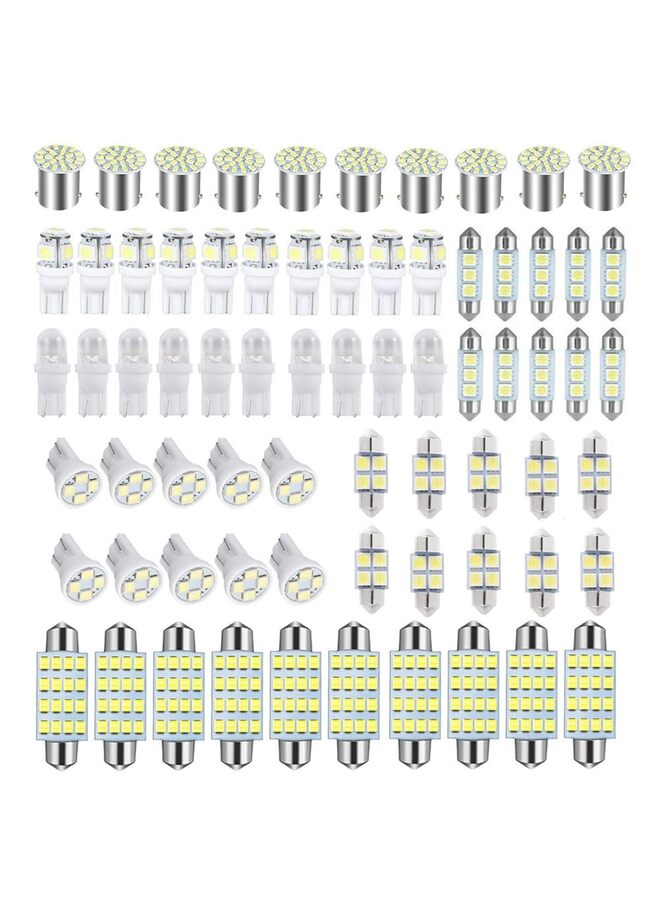 Generic 70 Pieces LED Car Bulb Kit Interior Car Lights LED Dome Light LED Bulbs Replacement Festoon Bulbs for Car Map Dome Trunk Cargo Door Courtesy License Plate Light  - Image 5