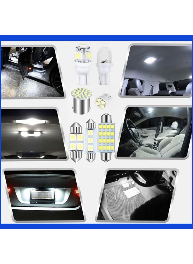 Generic 70 Pieces LED Car Bulb Kit Interior Car Lights LED Dome Light LED Bulbs Replacement Festoon Bulbs for Car Map Dome Trunk Cargo Door Courtesy License Plate Light  - Image 2