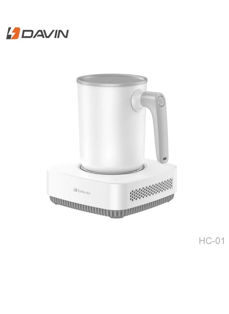 Davin Smart Heating and Cooling Cup for Heating and Cooling Drinks with LED Screen to Display The Temperature  - Image 1