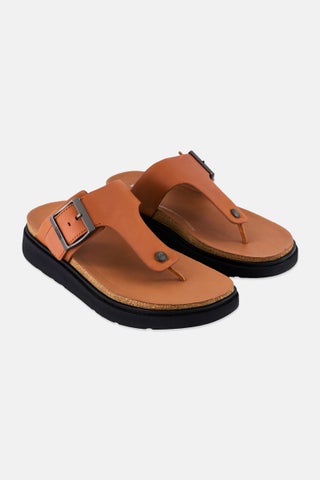 Men Gen-FF Leather Slip On Toe-Post Sandals, Tan - pzsku/ZADC24BD5C5563DE8071BZ/45/1746200909/d92bb05f-70bd-4e25-8cf1-ff46aafc4550