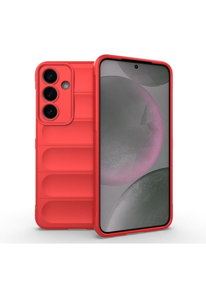 S-TOP Case For Samsung Galaxy S25+ 5G Magic Shield TPU + Flannel Phone Case - Image 1