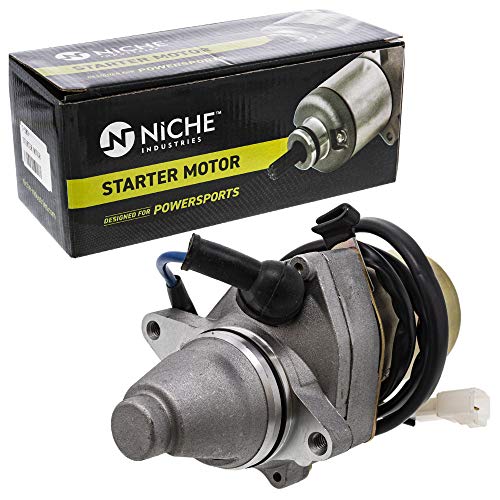 NICHE Starter Motor Assembly High Torque for Kawasaki KFX80 Suzuki Quadsport Quadrunner 80 LT80 21163-S003 31100-40B01 - Image 1