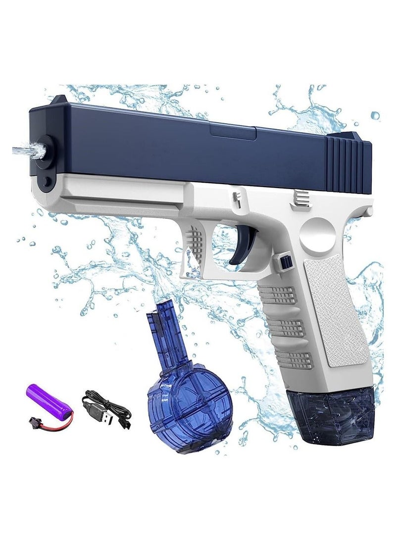 Y&D Electric Water Gun Toy, 32ft Guns with Expansion, Automatic for Adults & Kids, Squirt Kids Swimming Pool Beach Outdoor Party Games - Image 1