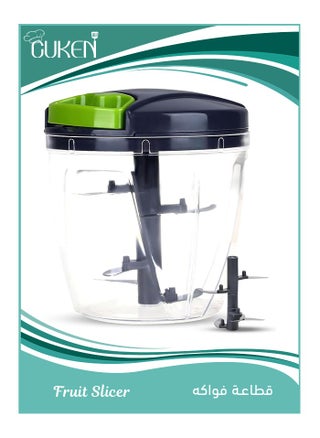 Manual Chopper, Blender with Storage Lid, 5 Blade Vegetable Chopper 900ml, Pull Chopper to Chop Vegetables, Fruits, Meat, Large Capacity Vegetable Chopper, Hand Pull Manual Food Blender - pzsku/ZADC289C1C574C6BDF93EZ/45/1744341828/7d974f3a-a214-422c-9a40-f952feee9d98