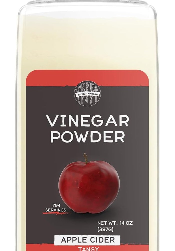 Birch & Meadow 14oz Apple Cider Vinegar Powder - Tangy Flavor for Cooking & Baking - Image 1