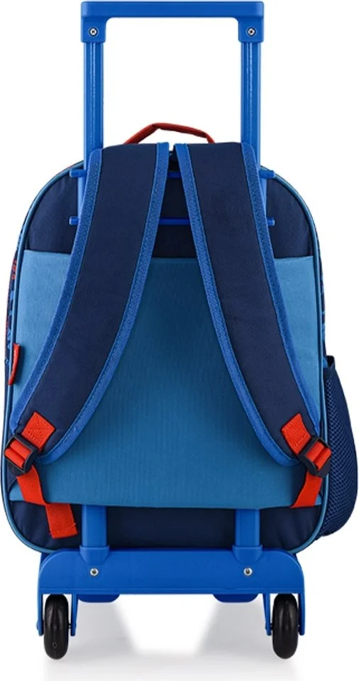 Frocx Spiderman Primary School Bag with Squeegee, Check Go, Lunch Bag and Pen Holder