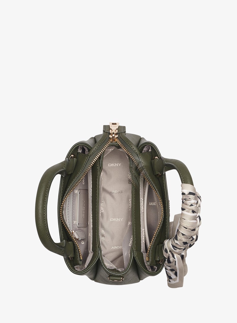 DKNY Paige Small Satchel Bag - Image 5