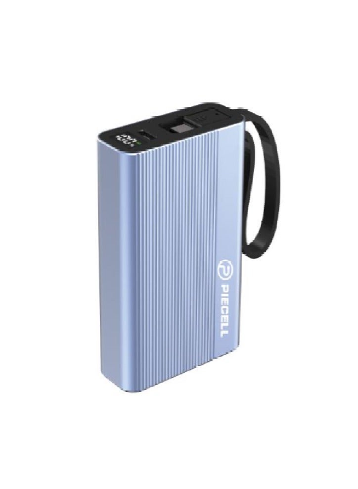 بايسيل باور بانك صغير بسعة 20000 مللي أمبير وقوة 35 واط من العلامة التجارية الأمريكية Piecell، مثالي لمرافقتك في جميع رحلاتك، حيث يتميز بتصميم عصري وحجم مناسب للحمل والاستخدام في أي مكان. - Image 1