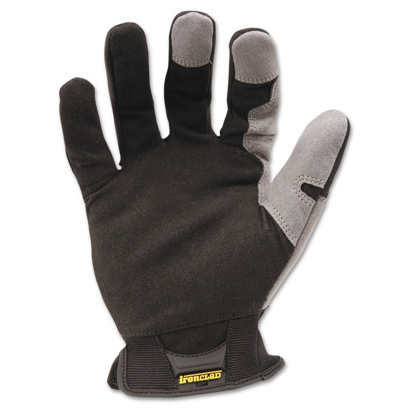 Ironclad mens Work Multipurpose Gloves Grey Large Pack of 1 US