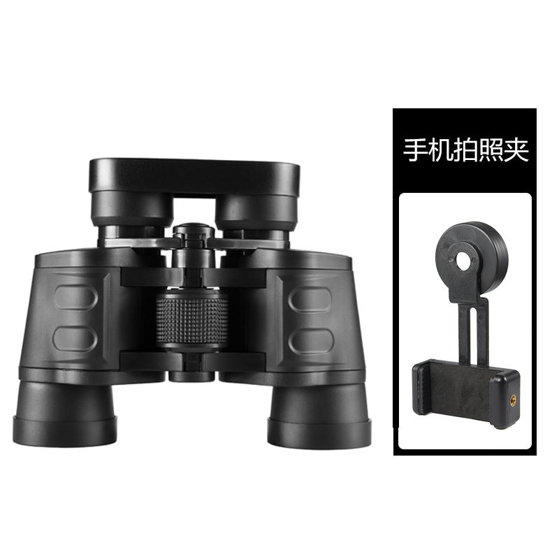 Generic Telescope wholesale high-power high-definition peak spectacle outdoor concert pick up mobile phone photo live cross-border hot sale MF20X35S with mobile phone clip to add 4 yuan
