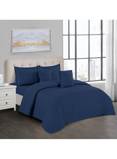 Single Bed Comforter Set 4 Pcs – Quilt 170×230 cm with Bed Sheet 120×200+30 cm, Elegant Design Adds a Touch of Luxury to Your Room