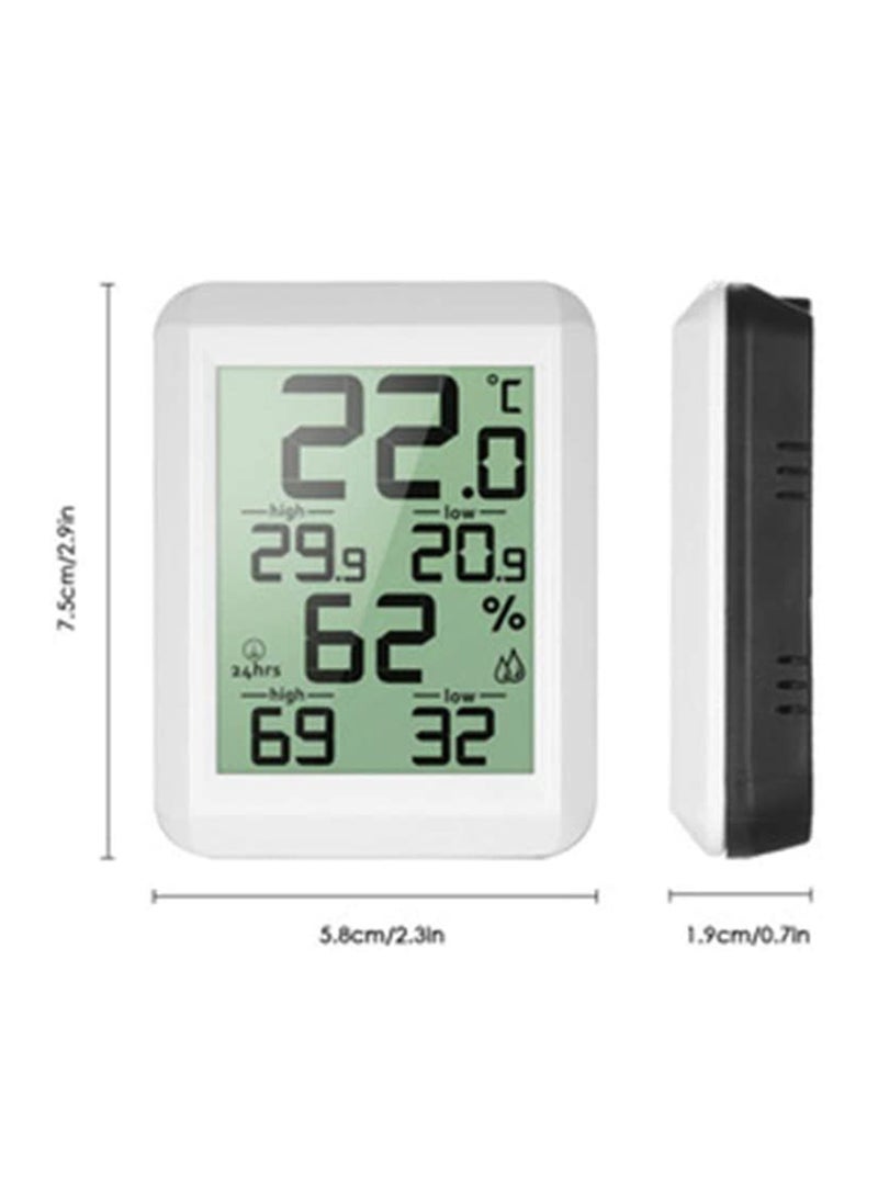 Wireless Digital Thermometer and Hygrometer for Indoor and Outdoor Use, 328ft Range Temperature and Humidity Monitor - Image 2