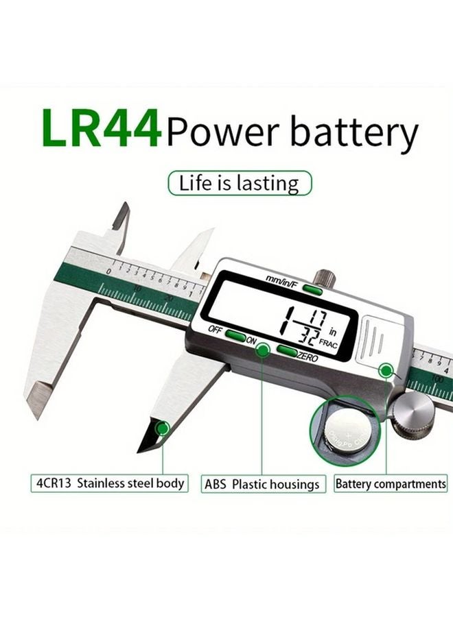 Digital Caliper 150mm Stainless Steel Electronic Micrometer with LCD Screen 0 01mm Accuracy - Image 5