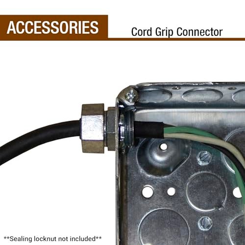 SIGMA ENGINEERED SOLUTIONS ProConnex 49212 Strain Relief Cord Connector Conduit Fitting, 1/2-in - Image 4