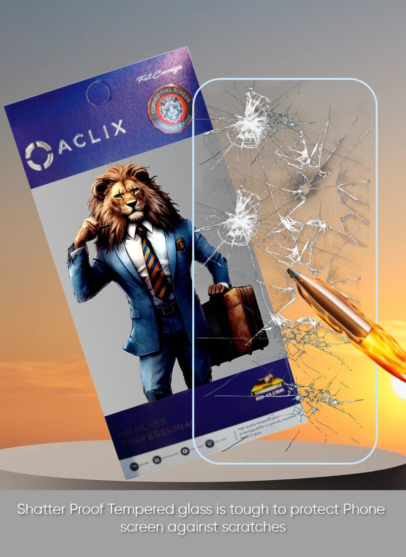 ACLIX 4 Pieces Antistatic ESD Dustproof Premium Quality High Definition Clear Tempered Glass Screen Protector Designed For Xiaomi Redmi Note 11R - Image 2