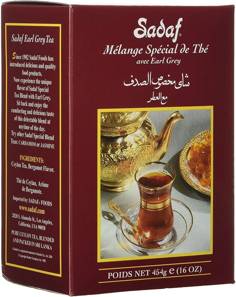 Sadaf Earl Grey Special Blend Tea 16oz - Image 1