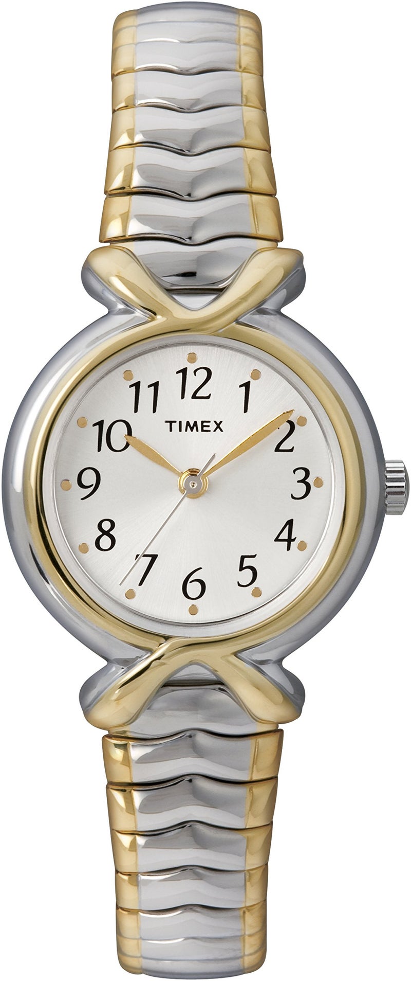 Timex Women's T21854 Pleasant Street Two-Tone Stainless Steel Expansion Band Watch - Image 1