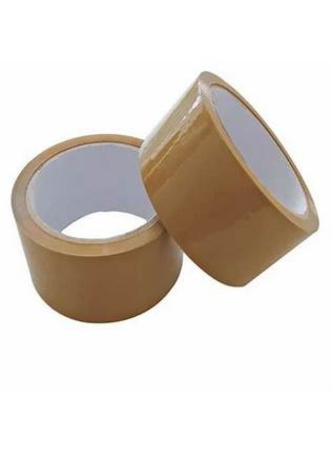 آدامكس شريط التغليف Brown BOPP 50YD - شريط لاصق شديد التحمل للتغليف وصناديق الختم - Image 5