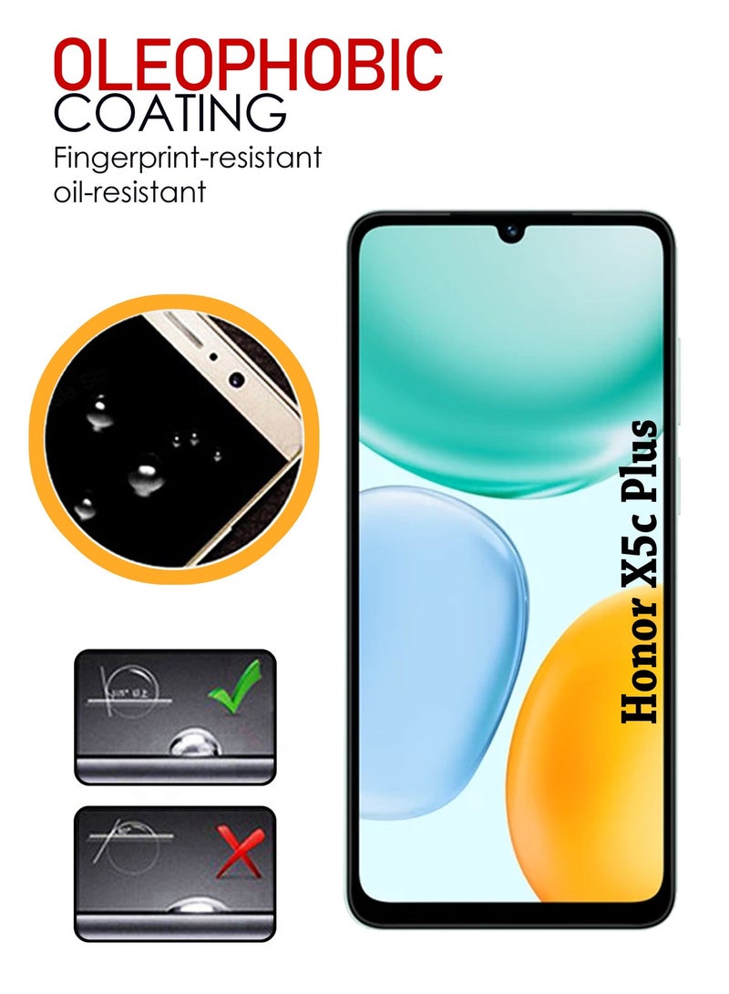 2 Pack Tempered Glass Screen Protector For Honor X5c & X5c Plus - Image 4