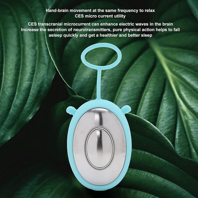 woobles Sleep Aid Device for Adults, Hand held Sleep Aid Machine Holding Sleep Aid Instrument for Night Anxiety Fast Sleep Instrument for Better Sleep Quality USB Charging blue - Image 2