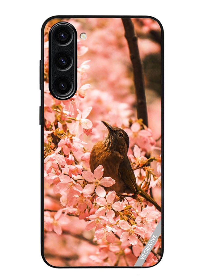 VR CREATIVE Protective Case Cover For Samsung Galaxy S23 Beauty Bird Design Multicolour - Image 1