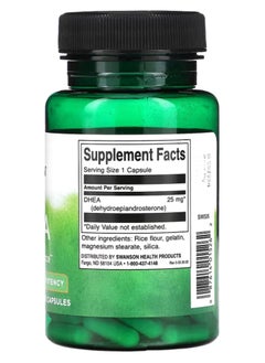 SWANSON Swanson, DHEA, High Potency, 25 mg, 120 Capsules  - Image 2