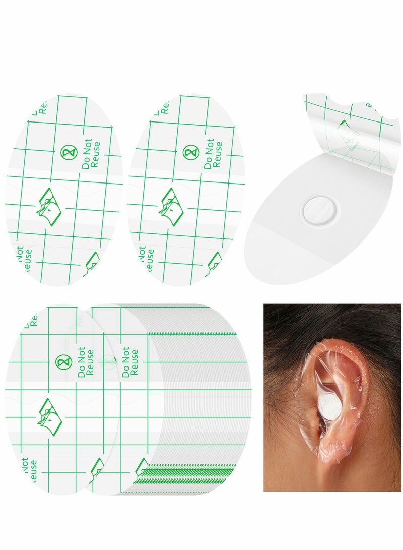 Waterproof Ear Stickers for Babies and Adults, Ideal Ear Protection for Swimming, Showering, Surfing, Snorkeling, and Water Sports - Image 1