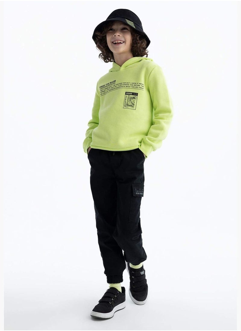 DeFacto Boy Jogger Fit Woven Trousers  - Image 4