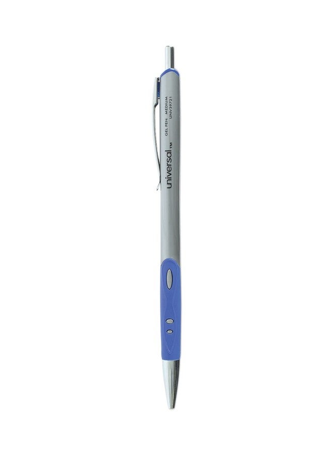 Universal One UNV39711 - Roller Ball Retractable Gel Pen - Sold by the Dozen - Image 5