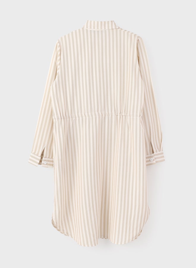 LC WAIKIKI Striped Women's Shirt Dress - Image 2