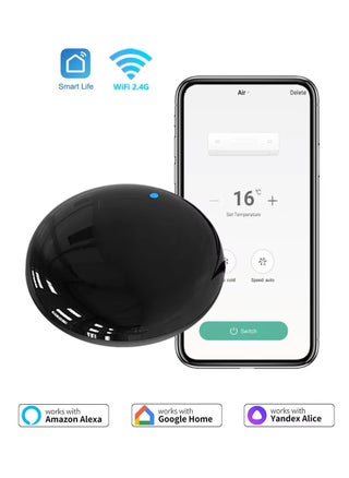WiFi IR Remote For Smart Home APP SmartLife Remote Control For TV DVD AUD AC Remote Works with Alexa Google Home Yandex Alice - pzsku/ZADC3F2107158CDBD0707Z/45/_/1740080798/58096e54-44c0-49b9-9817-3846afe5a2a1