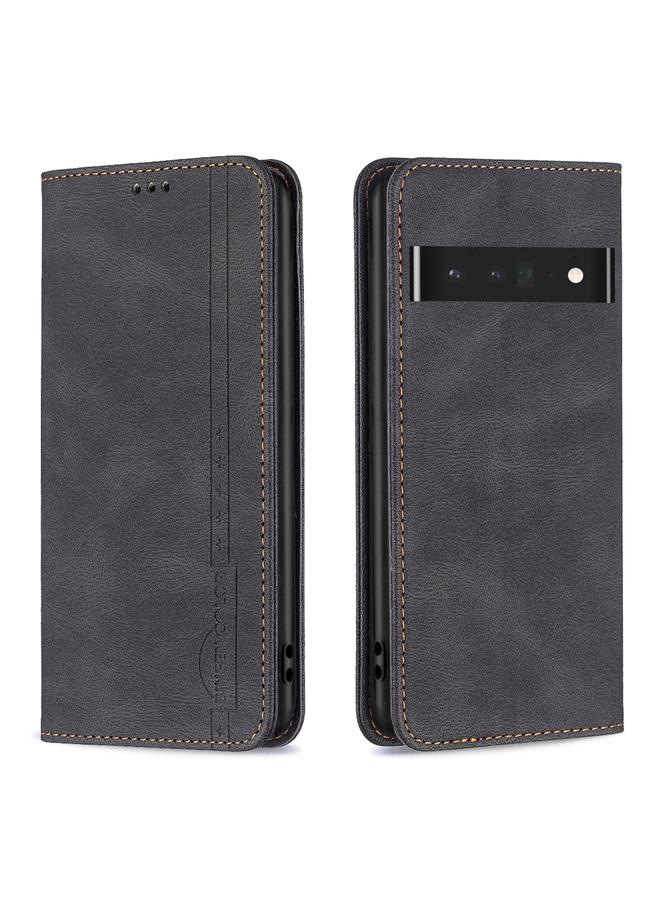 Zaboon Case For Google Pixel 7 Pro 5G Magnetic RFID Blocking Anti-Theft Leather Phone Case - Image 1