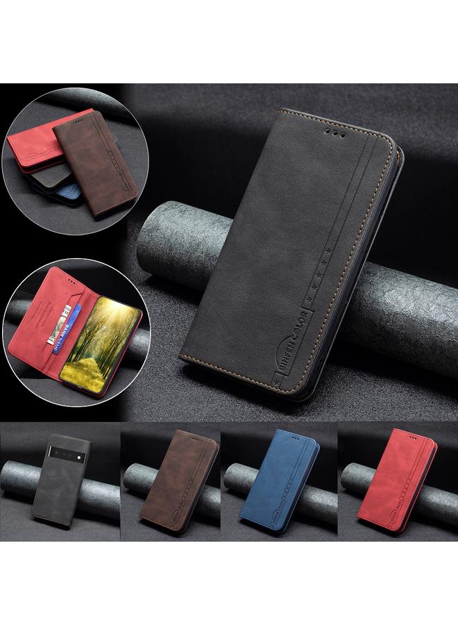 Zaboon Case For Google Pixel 7 Pro 5G Magnetic RFID Blocking Anti-Theft Leather Phone Case - Image 5