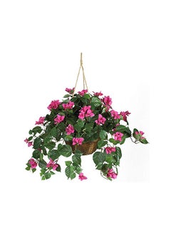 Nearly Natural Bougainvillea Basket Silk 1 Artificial Hanging Plant, 32 x 32 x 24, Green, Pink - pzsku/ZADC3FC21F63334F3B06CZ/45/_/1731696534/bc8823fd-b88d-4ee2-9776-1fdf6f7929b4