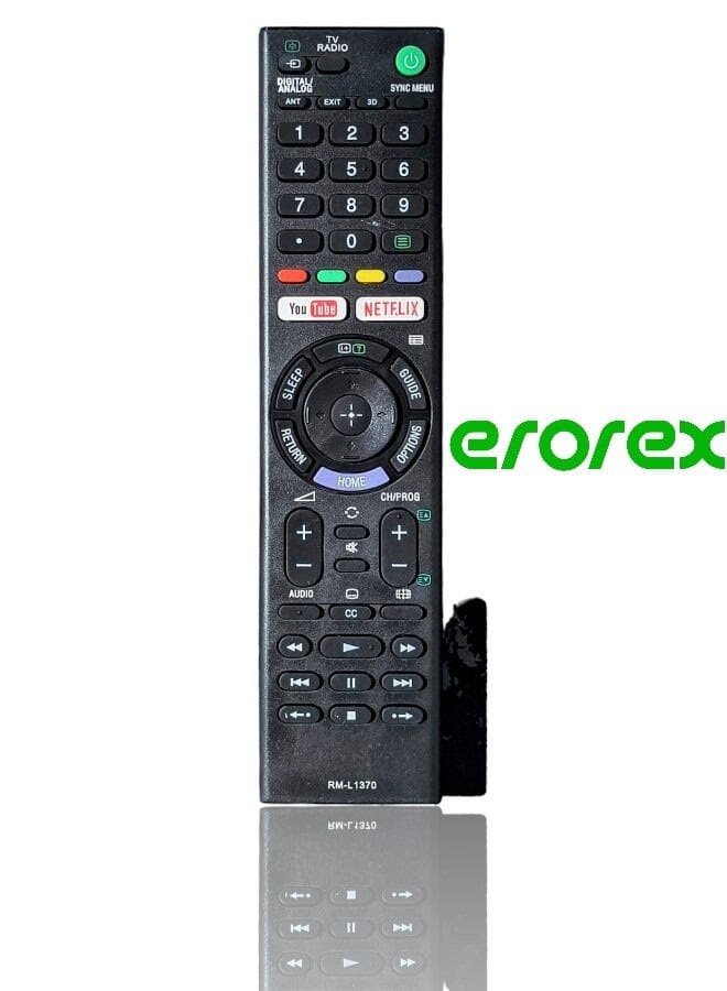 Remote Control For Sony Tv Lcd Tv 3D Led Smart Controller With Youtube Netflix Button