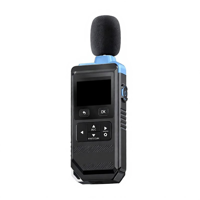 FNIRSI FDM-02 digital noise meter 2.0 inch TFT color screen 4-digit display 30dB-130dB A/C weighted decibel meter with temperature and humidity measurement, data retention, curve recording function - Image 5