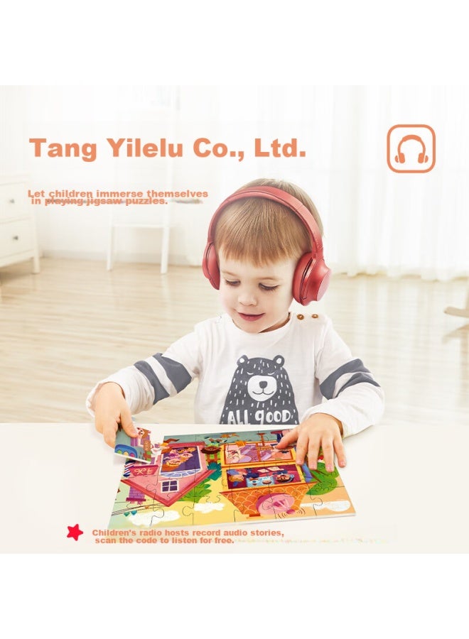 Toi Advanced Early Education Puzzle Toy For Children 1-3 Years Old, Paper Puzzle, Birthday Gift For Boys And Girls, 2-step Parent-child Animal Puzzle - Image 4