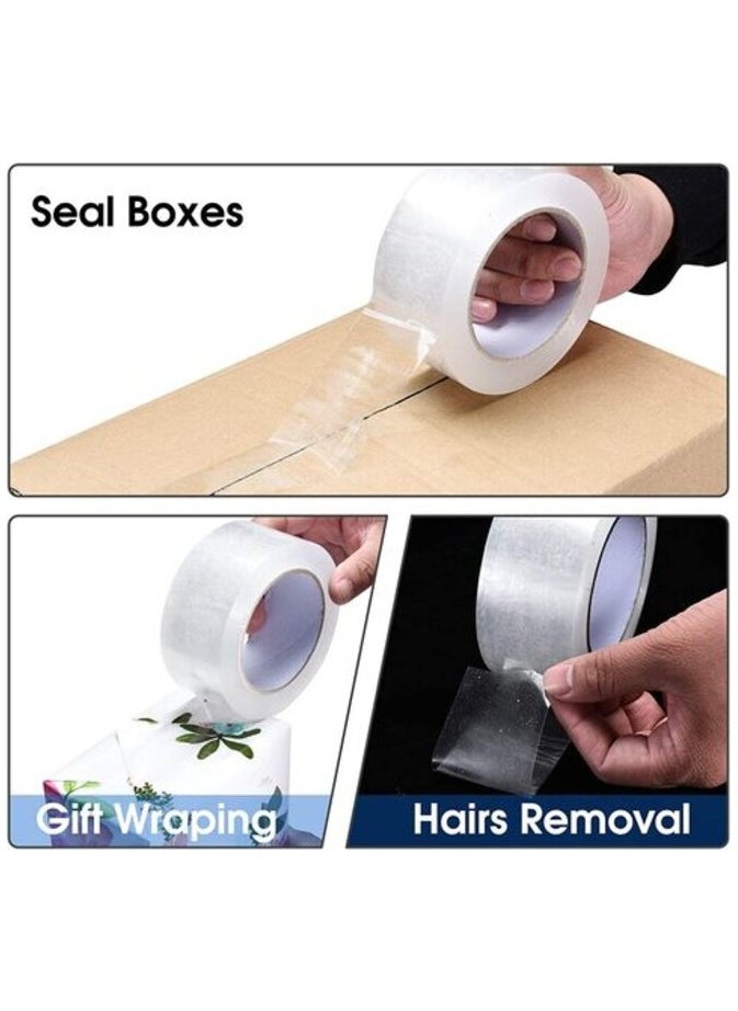 AtrauX Atraux Packaging Kit - Bubble Wrap, BOPP Clear Tape And Stretch Film For Bulk Shipping, Mailing & Moving (Pack Of 12)  - Image 3