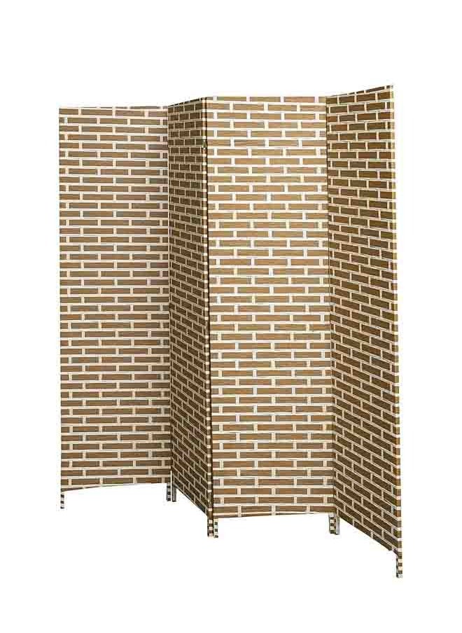 Generic - Room Divider Partition Multi Color Size (L x W x H) 200 x 4 x 180 cm With 5 Legs - Image 1