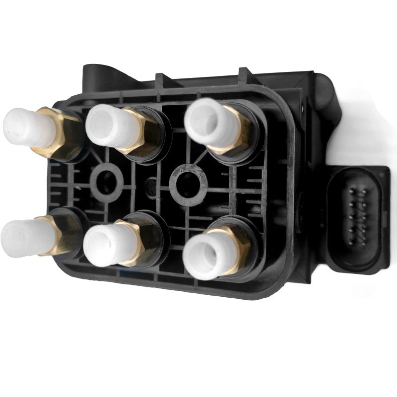 KEIYSHOLCK Air Compressor Suspension Solenoid Valve Block Compatible with Mercedes-Benz W164 W166 W212 W221 W222 W251, OEM Replace Part# 2123200358 2513200058 0993200058 - Image 2