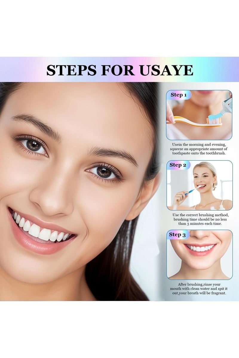BodyAccel 1pack Niacinamide Whitening Toothpaste, Niacinamide Toothpaste, Whiter Teeth&Fresh Breath,Enamel Safe Whitening&Stain Removal Naturall,Repair and Protect Teeth (1pack, Mint) - Image 4