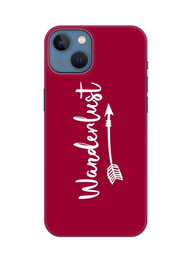 Stylizedd Case for Apple iPhone 14 Plus Case Slim Snap Classic Series Mobile Cover Hard PC Shield Matte Finish Print - Wanderlust 