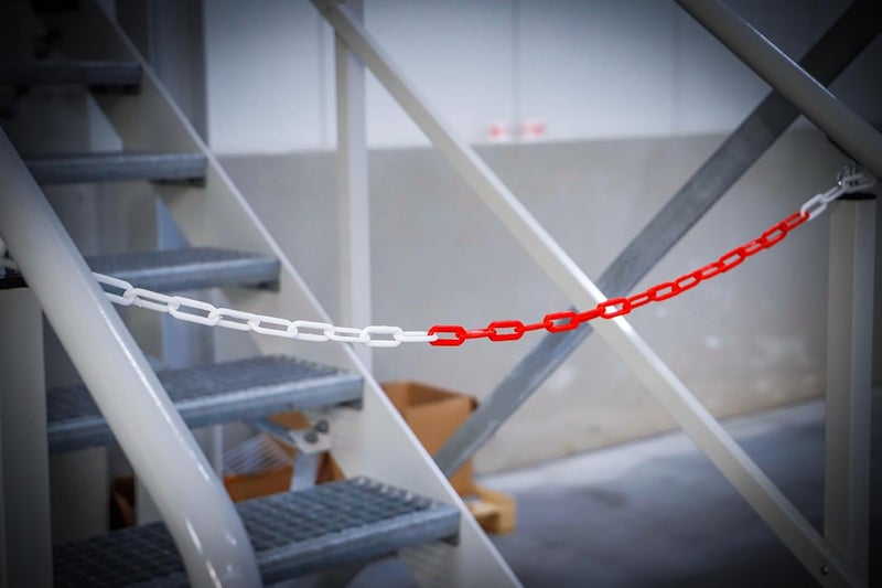 BGS Diy 80809 Barrier Chain - Red and White Plastic - 5 m - Image 2